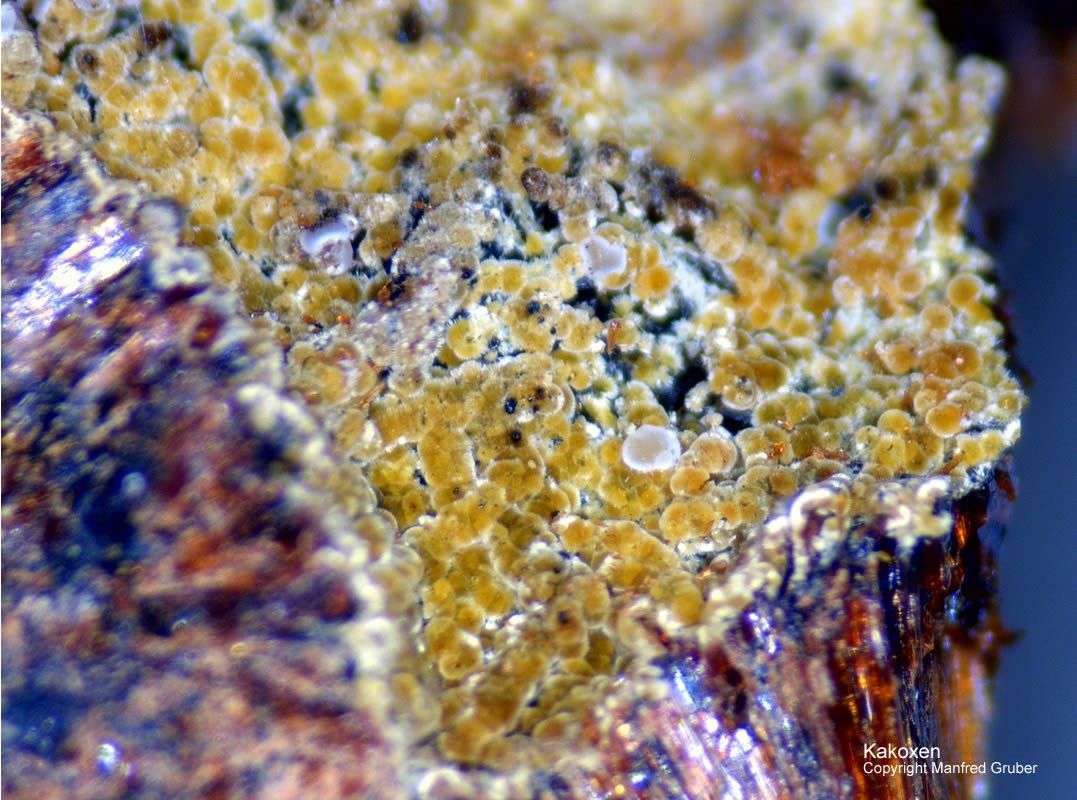 Hessen Mineralien Grube Gutglück Kakoxen