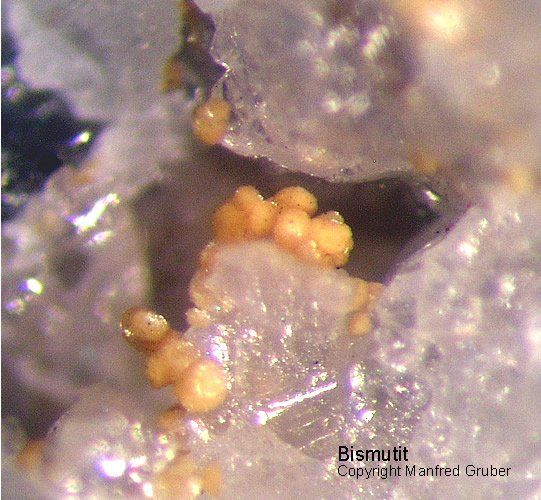Schwarzwald Mineralien Grube Herrensegen Bismutit