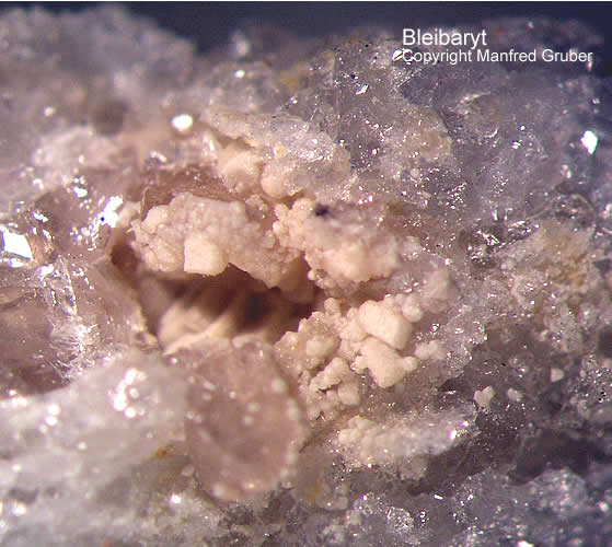 Schwarzwald Mineralien Grube Herrensegen Blei-Baryt