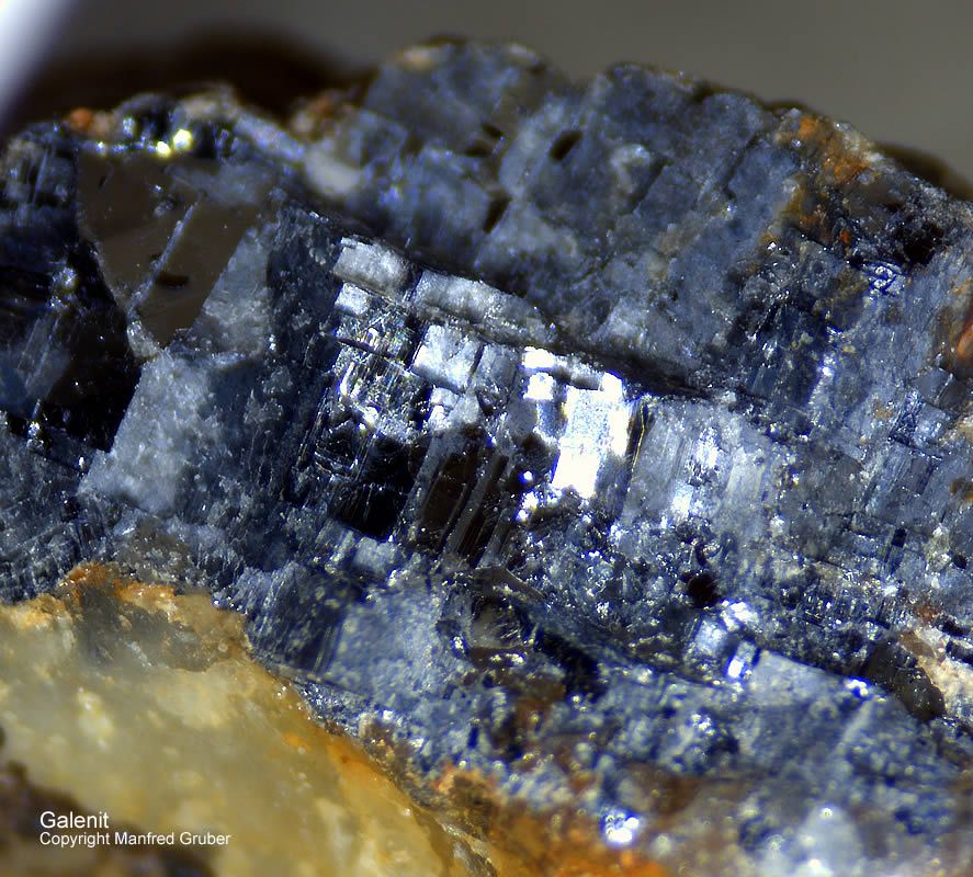 Schwarzwald Mineralien Grube Herrensegen Bleiglanz Galenit