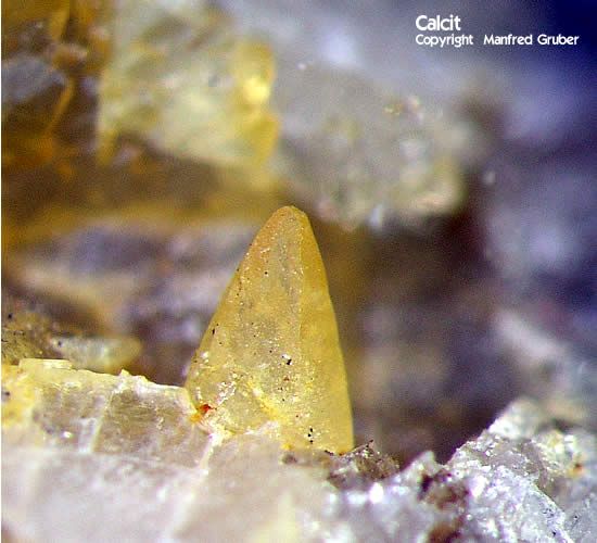 Schwarzwald Mineralien Grube Herrensegen Calcit