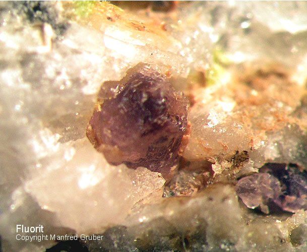 Schwarzwald Mineralien Grube Herrensegen Fluorit