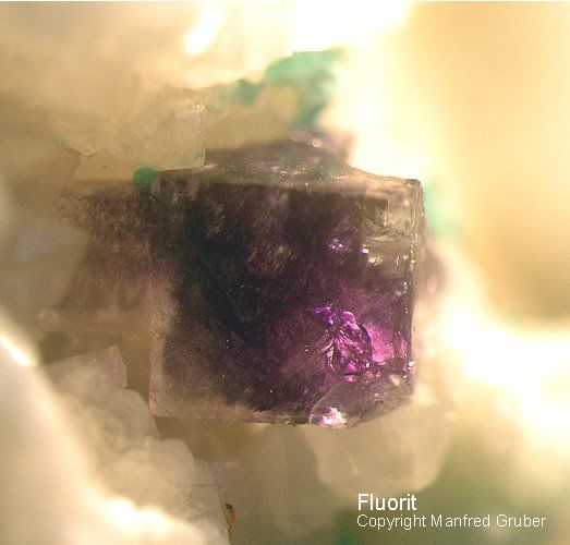 Schwarzwald Mineralien Grube Herrensegen Fluorit