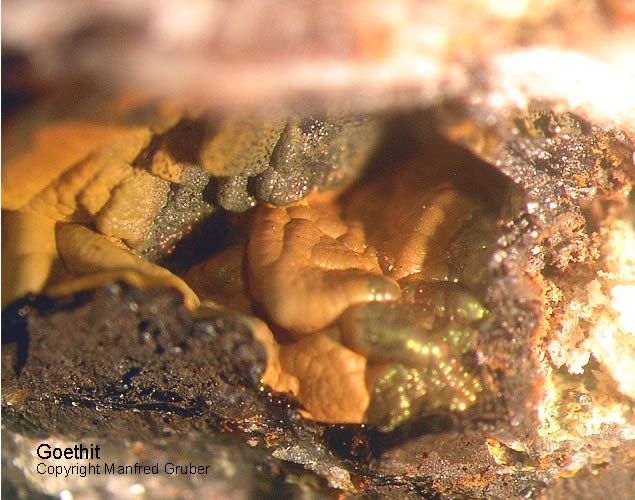 Schwarzwald Mineralien Grube Herrensegen Goethit