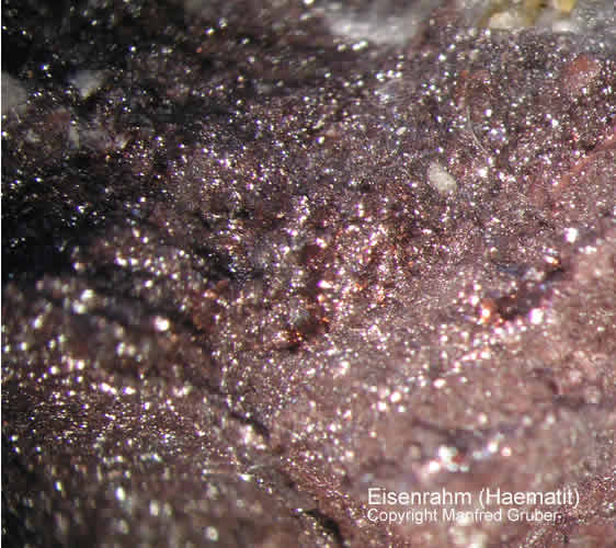 Schwarzwald Mineralien Grube Herrensegen Haematit
