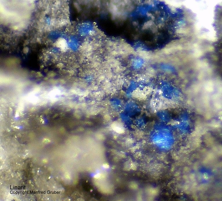 Schwarzwald Mineralien Grube Herrensegen Linarit