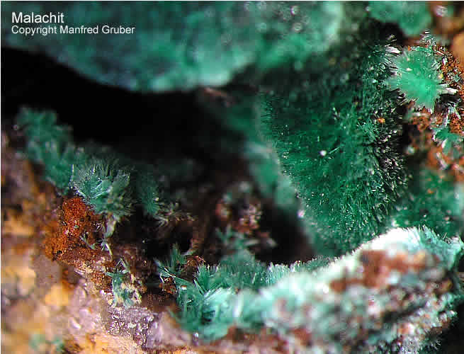 Schwarzwald Mineralien Grube Herrensegen Malachit