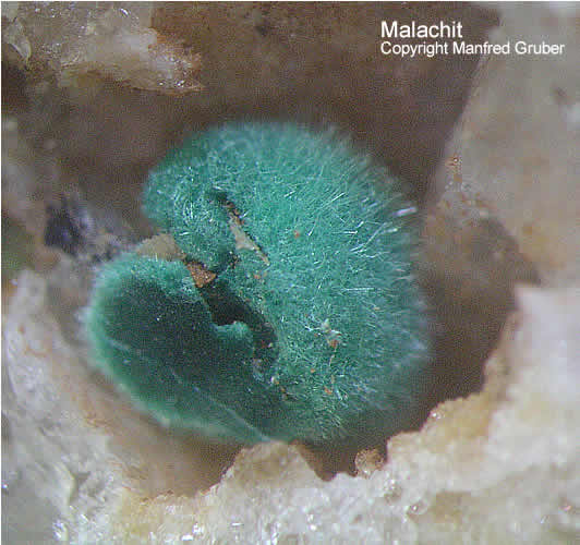 Schwarzwald Mineralien Grube Herrensegen Malachit
