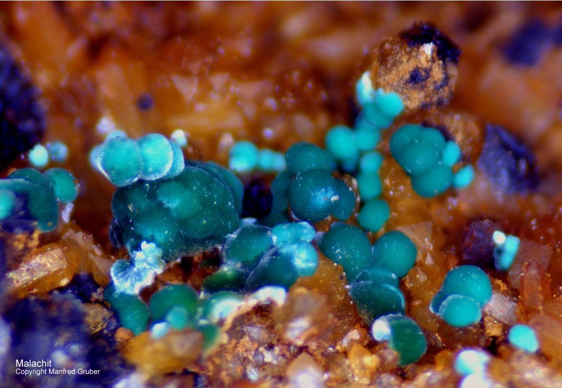 Schwarzwald Mineralien Grube Herrensegen Malachit