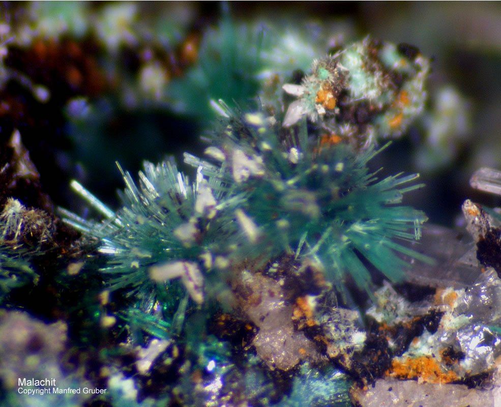 Schwarzwald Mineralien Grube Herrensegen Malachit