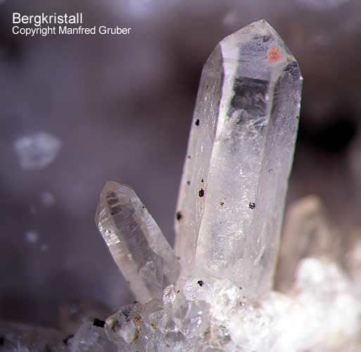 Schwarzwald Mineralien Hünersedel Bergkristall