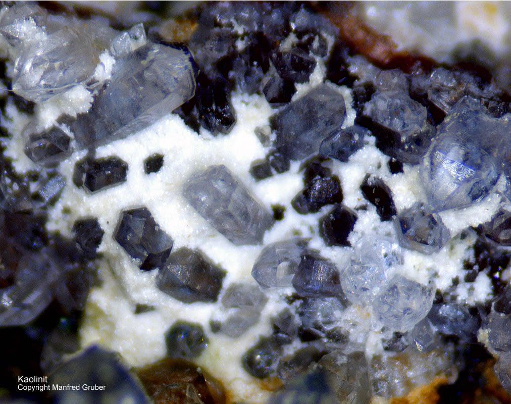 Schwarzwald Mineralien Hünersedel Kaolinit