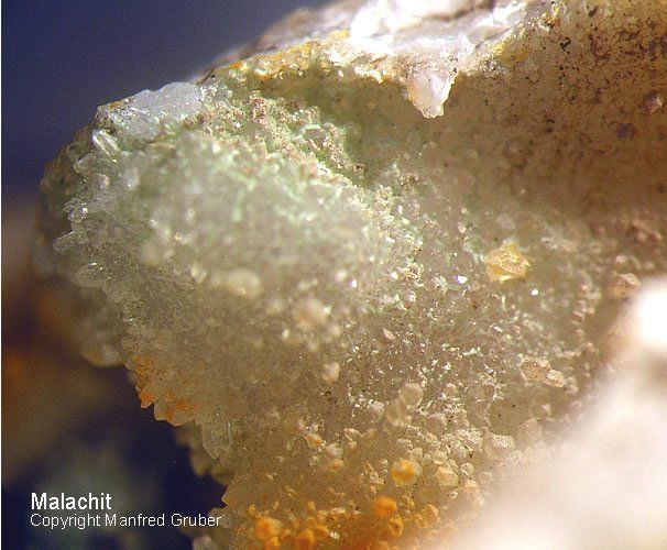 Schwarzwald Mineralien Hünersedel Malachit