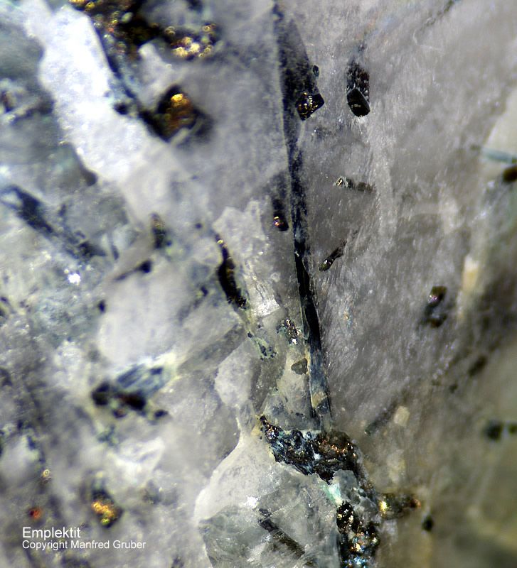 Mineralien Schwarzwald Johann am Burgfelsen Emplektit