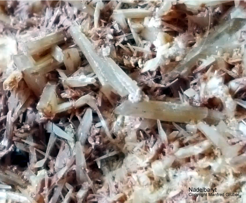 Mineralien Schwarzwald Königswart Baryt