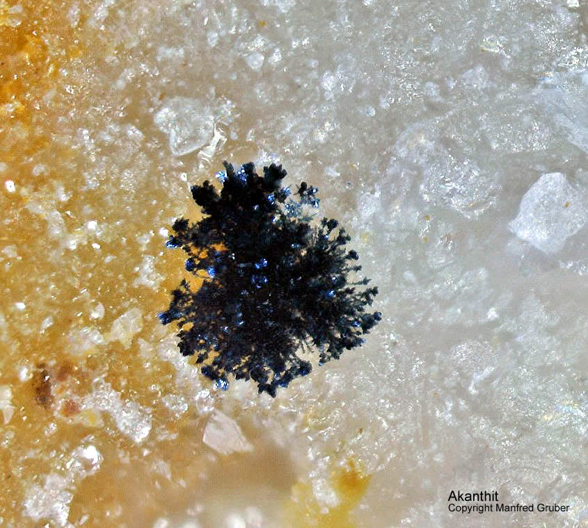 Mineralien Schwarzwald Käfersteige Akanthit