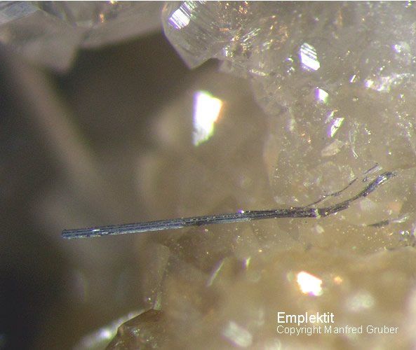 Mineralien Schwarzwald Käfersteige Emplektit