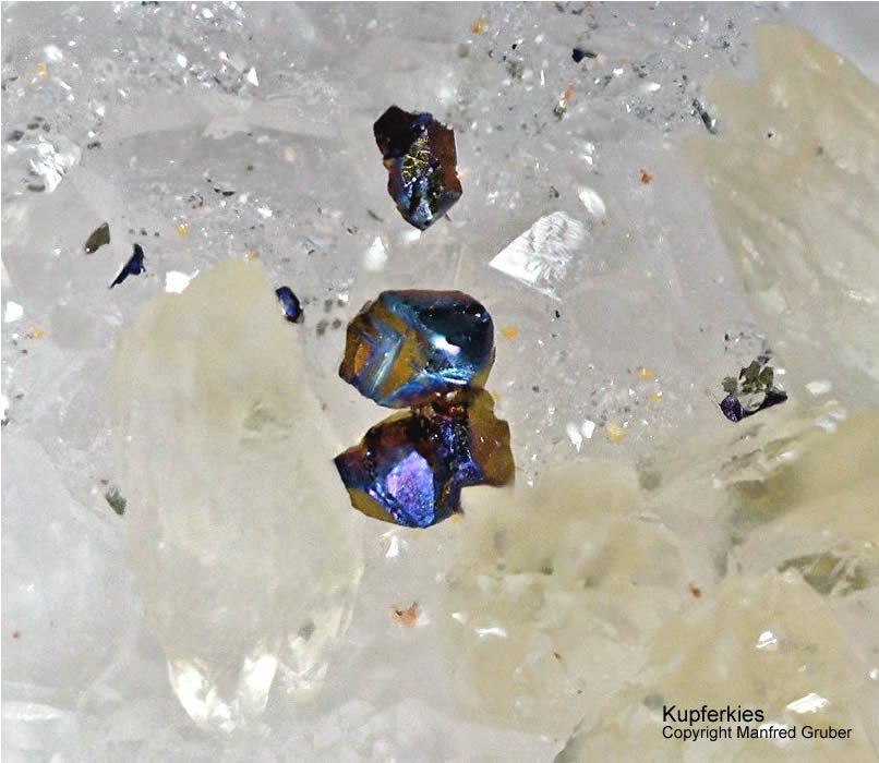 Mineralien Schwarzwald Käfersteige Kupferkies