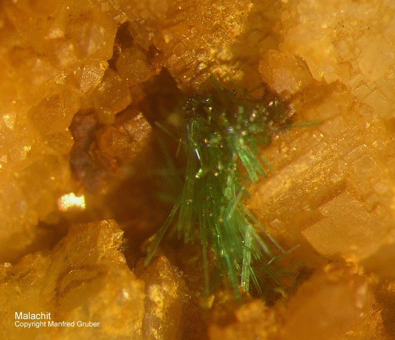 Mineralien Schwarzwald Käfersteige Malachit