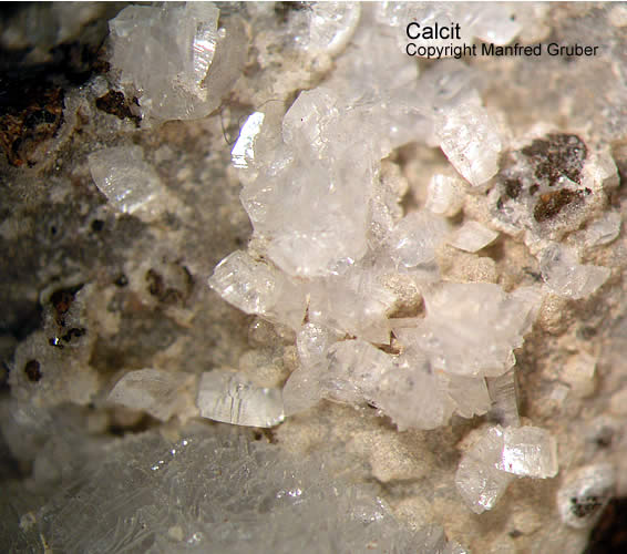 Mineralien Kaiserstuhl Limberg Calcit