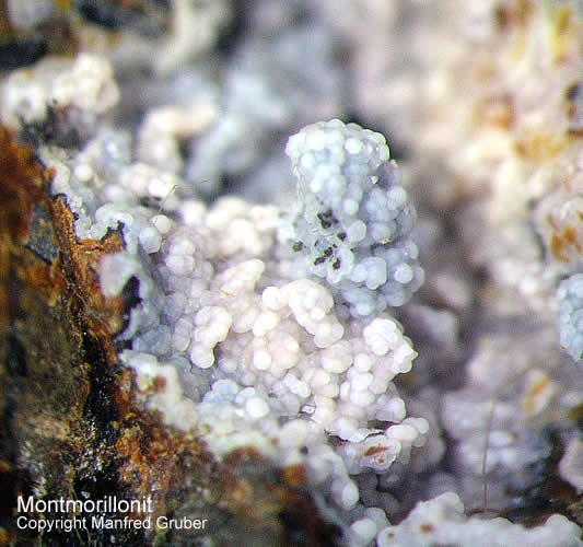 Mineralien Kaiserstuhl Limberg Montmorillonit