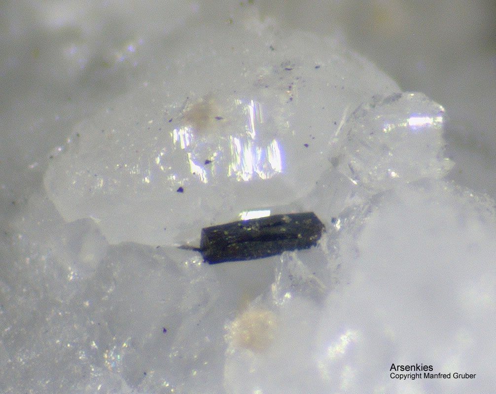 Mineralien Schwarzwald Grube Ludwig Arsenopyrit Arsenkies