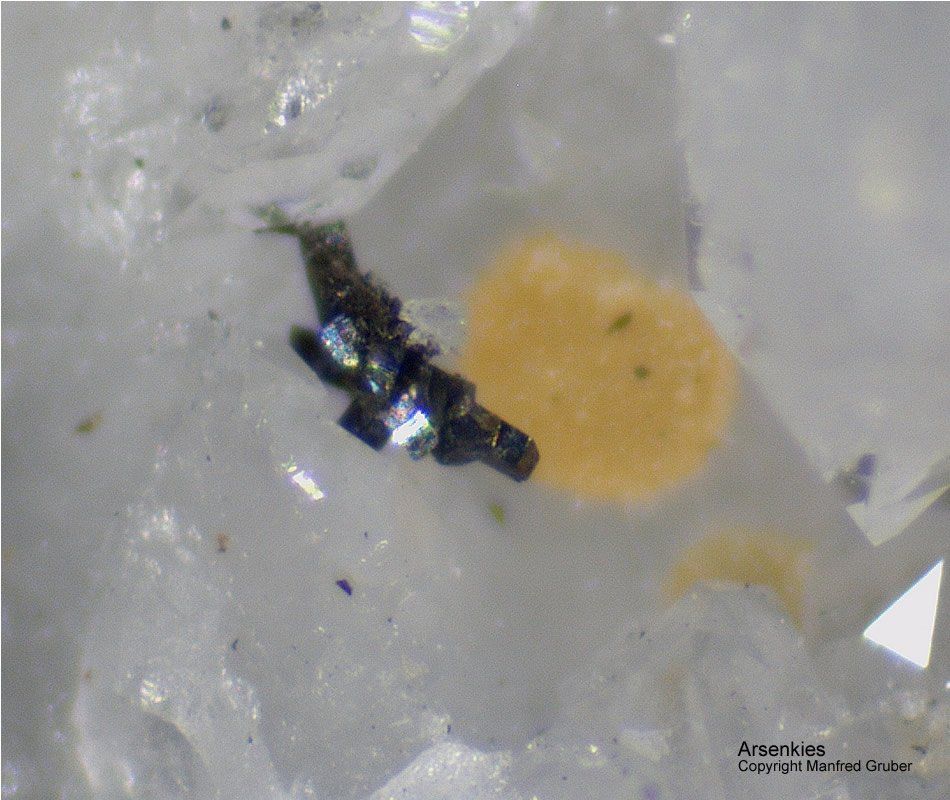 Mineralien Schwarzwald Grube Ludwig Arsenopyrit Arsenkies