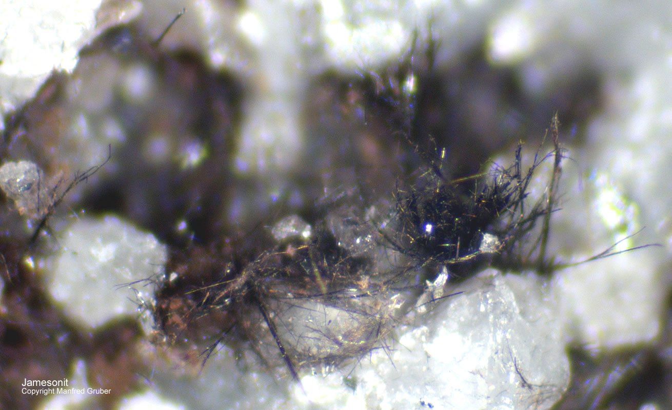 Mineralien Schwarzwald Grube Ludwig Jamesonit