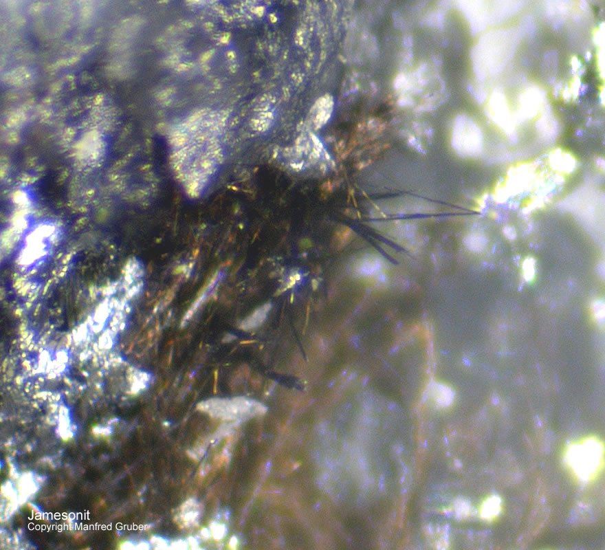 Mineralien Schwarzwald Grube Ludwig Jamesonit