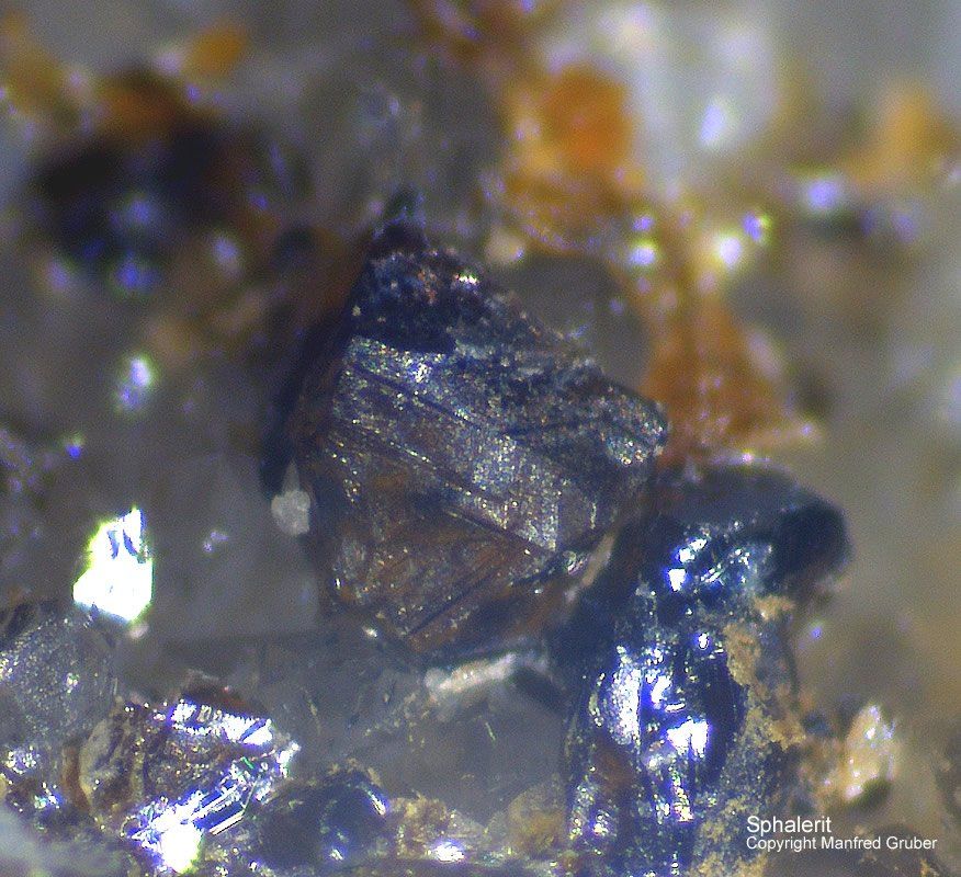 Mineralien Schwarzwald Grube Ludwig Sphalerit
