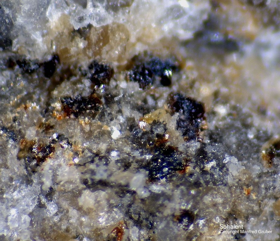 Mineralien Schwarzwald Grube Ludwig Sphalerit