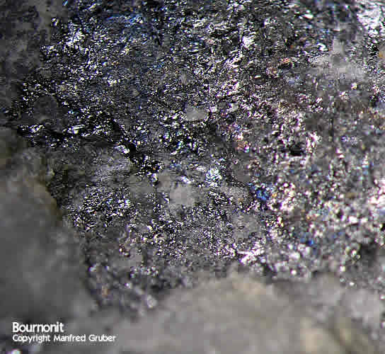 Mineralien Schwarzwald Grube Ludwig Bournonit