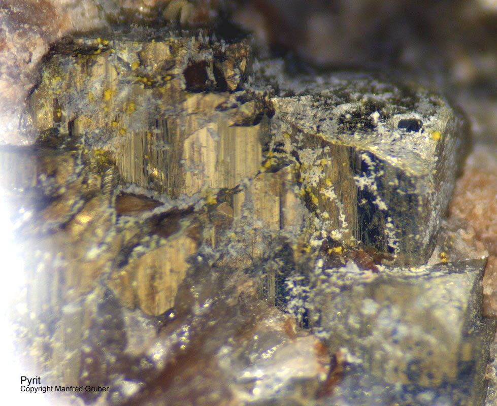 Mineralien Schwarzwald Grube Ludwig Pyrit