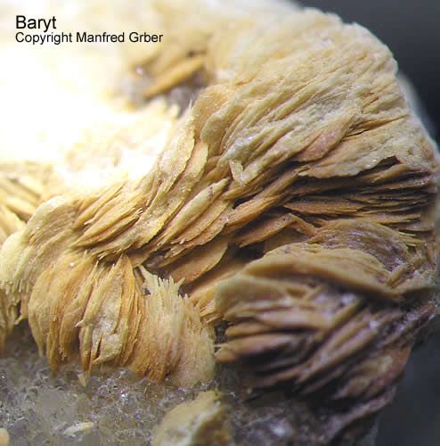 Mineralien Schwarzwald Grube Michael Baryt
