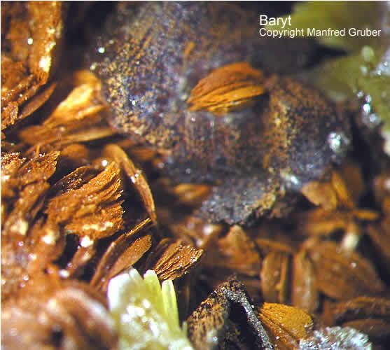 Mineralien Schwarzwald Grube Michael Baryt