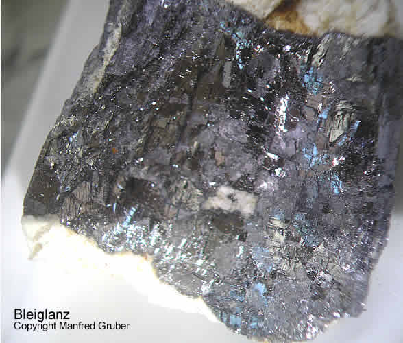 Mineralien Schwarzwald Grube Michael Bleiglanz Galenit