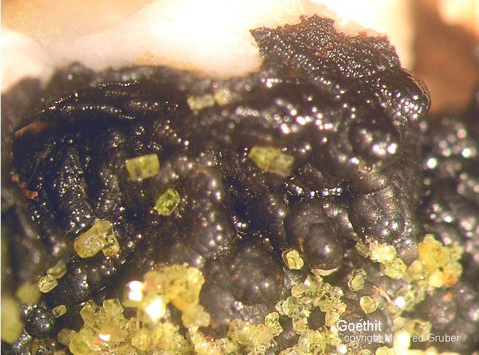 Mineralien Schwarzwald Grube Michael Goethit