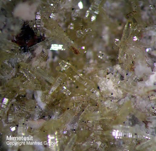 Mineralien Schwarzwald Grube Michael Mimetesit