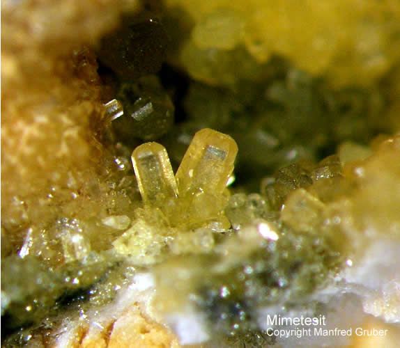 Mineralien Schwarzwald Grube Michael Mimetesit