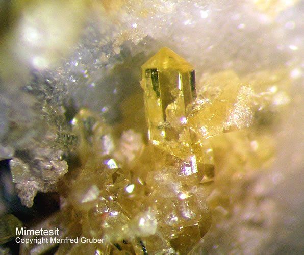 Mineralien Schwarzwald Grube Michael Mimetesit