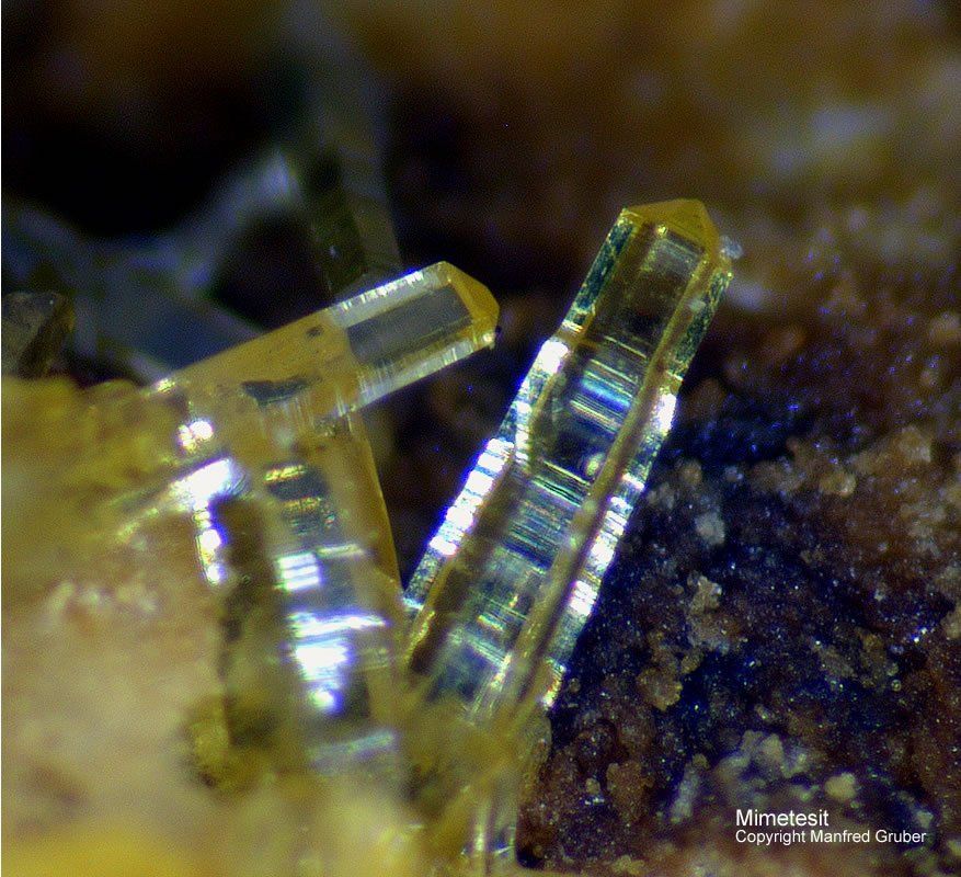 Mineralien Schwarzwald Grube Michael Mimetesit