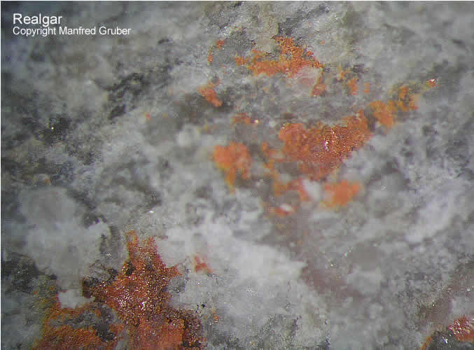 Mineralien Schwarzwald Grube Michael Realgar