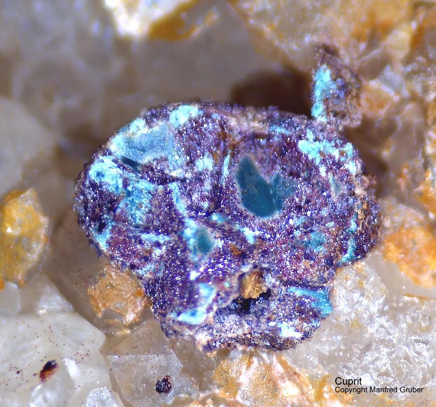 Mineralien Schwarzwald Neubulach Cuprit