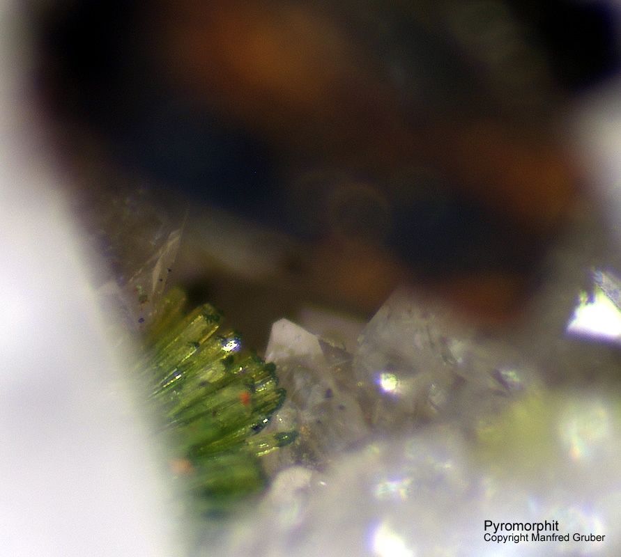 Mineralien Schwarzwald Neubulach Pyromorphit