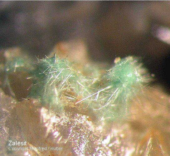Mineralien Schwarzwald Neubulach Zálesíit