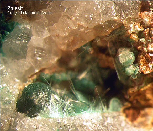 Mineralien Schwarzwald Neubulach Zálesíit