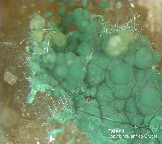 Mineralien Schwarzwald Neubulach Zálesíit