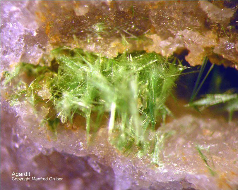 Mineralien Schwarzwald Neubulach Agardit