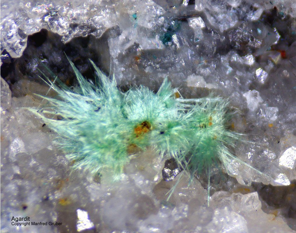 Mineralien Schwarzwald Neubulach Agardit