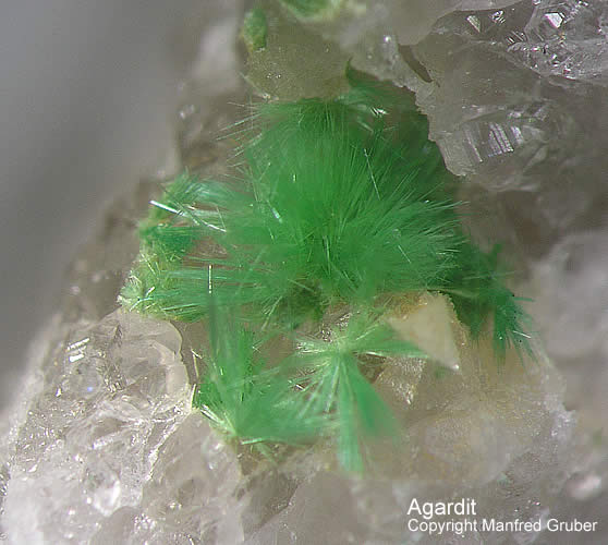 Mineralien Schwarzwald Neubulach Agardit